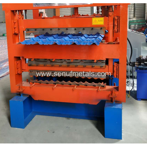 three layers roll forming machine